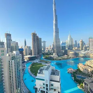 Durrani Homes - Luxury Living Besides Panoramic Fountain And Burj Khalifa View- Burj Khalifa Fireworks شقة